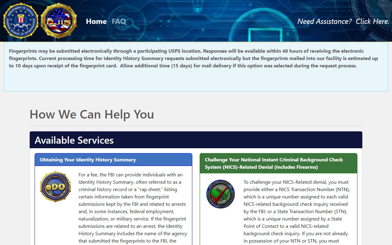 Taylor County arrest history FBI self-review portal