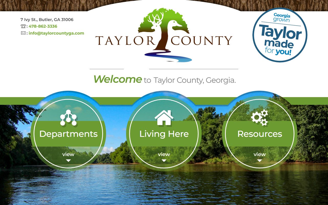 Official Taylor County government department gateway