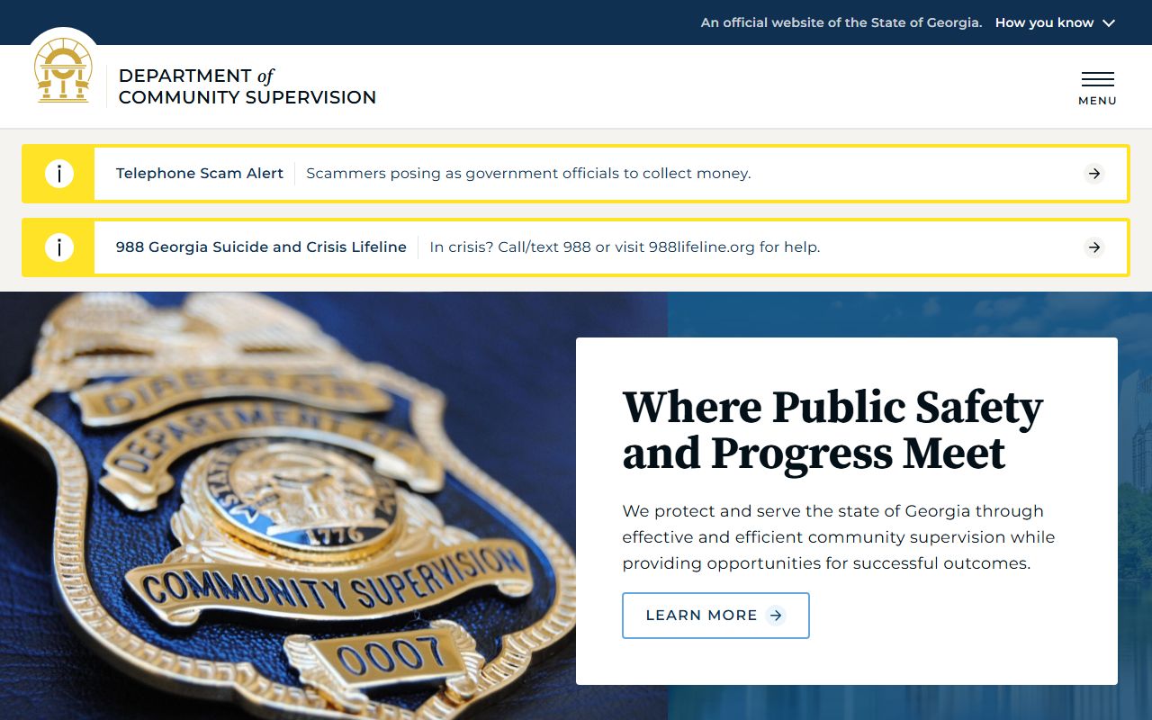 Georgia Department of Community Supervision information for Taylor County